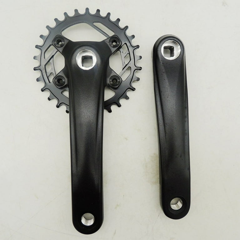 Bike Crankset 30T single speed Chainring 170mm Square Hole