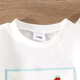 thumbnail image 6 of Boys Clothes Toddler Kids Summer Cotton Cartoon Embroidery Sleeveless Casual 0 6 12 18 24 Months 2T 3T Tees and Shorts Baby Outfit Set 2 Piece, 6 of 6