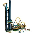 thumbnail image 4 of LEGO Icons Loop Coaster Set 10303, Model Building Kit for Adults, Amusement Park Funfair Track with Passenger Train, Great Gift Idea, 4 of 6