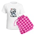 thumbnail image 5 of CafePress - Love My Coton Women's Light Pajamas - Women's Short Sleeve Print T-Shirt and Pants Light Cotton Pajama Set, 5 of 7