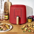 thumbnail image 4 of Beautiful 6 Qt Air Fryer with TurboCrisp Technology, EverGood Ceramic Nonstick Coating, Tomato Red by Drew Barrymore, 4 of 19