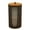 Black with Lid, variant on Walbest Modern Acrylic Compact Small Disposable Paper Cup Dispenser, Dust-proof Storage Holder for Rinsing Cups on Bathroom Vanity Countertops, Cups not Included