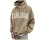 thumbnail image 1 of Men's Loose Printed Hooded Sweatshirt Men's Casual Fashion Sports Sweatshirt 3XL, 1 of 4