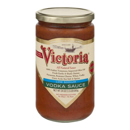 VICTORIA, LOW SODIUM VODKA SAUCE