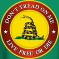 thumbnail image 3 of CafePress - DTOM Gadsden Flag (Logo) T Shirt - Men's Classic Graphic Cotton T-Shirt, 3 of 4