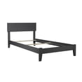 thumbnail image 4 of Leo & Lacey Twin XL Traditional Bed in Gray, 4 of 5