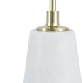 thumbnail image 4 of A&B Home Set of 5 Gold Candleholders with Taper Marble Base, 4 of 5