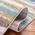 thumbnail image 5 of SAFAVIEH Phoenix Rhona Striped Area Rug, Ivory/Blue, 9' x 12', 5 of 8