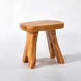 thumbnail image 3 of Greenage Rustic Cedar Roots Stool, 13.5"x10"x12.2"H, 3 of 10