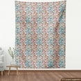 thumbnail image 4 of Ambesonne Abstract Fabric by the Yard Upholstery, Soft Colored Tangled Lines, 1 Yard, Multicolor, 4 of 5
