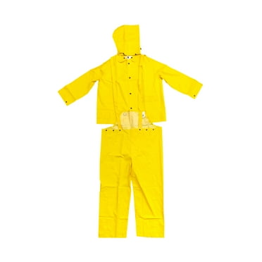 MCR River City FR2003-4X Classic 3 Piece Rain-Suit, Rain-Coat, Size 4X