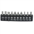thumbnail image 4 of 2X 17 en 1 Juego de Llaves para Llaves de Acero Cromo Vanadio Juego de Destornilladores Torx Torque del Zócalo del Trinquete Llave Inglesa Tornillo Poco Plano Bits Enchufe, 4 of 5