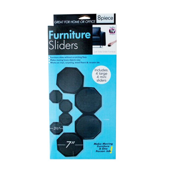 Furniture Sliders  (4 Small & 4 Large) bulk buys OC-136