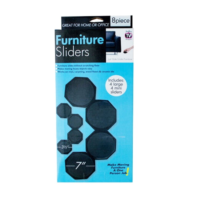 Furniture Sliders (4 Small & 4 Large) bulk buys OC-136