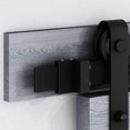 thumbnail image 4 of Mute Carbon Steel Sliding Rail Pulley Track Rail Roller Set, Sliding Rail Set Track Rail Roller, Cloakroom Wardrobe Storage Room, 4 of 8