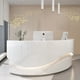 thumbnail image 5 of Counter Register Reception Desks Luxury Executive Modern White Reception Desks Closet Escritorios De Oficina Salon Furniture My Lux Decor Round, 5 of 14