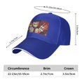 thumbnail image 3 of Wolverine Men Women Baseball Cap Classic Adjustable Hat Dad Trucker Hat for All Seasons, 3 of 5