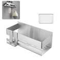 thumbnail image 2 of Bewildely Organizador de cocina montado en la pared para baño, estante de drenaje, estante de ducha sin perforaciones, estante de almacenamiento Juegos de accesorios de baño Plata No.01, 2 of 6