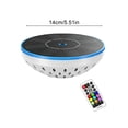 thumbnail image 3 of shyuyusa Solar Colorful Light Fountain with Remote Control, Adjustable Lighting Mode, Multi-spray Effect Intelligent Garden Water Feature, 3 of 9