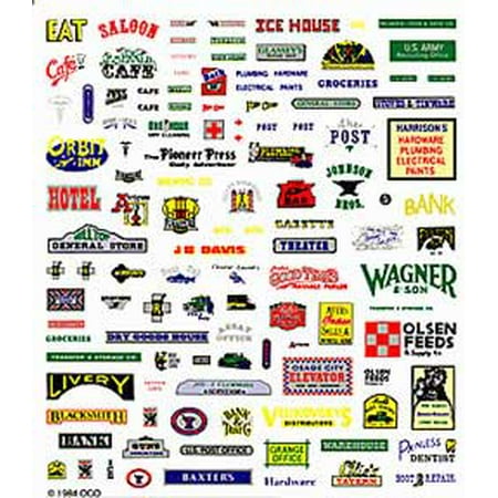 DT572 Business Signs Mini