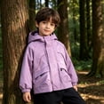 thumbnail image 6 of Toddler Boys Windbreaker Outerwear Baby Lightweight Hooded Zip Raincoats Casual Coat Cute Fashion Coats Windbreaker Jackets, 6 of 6