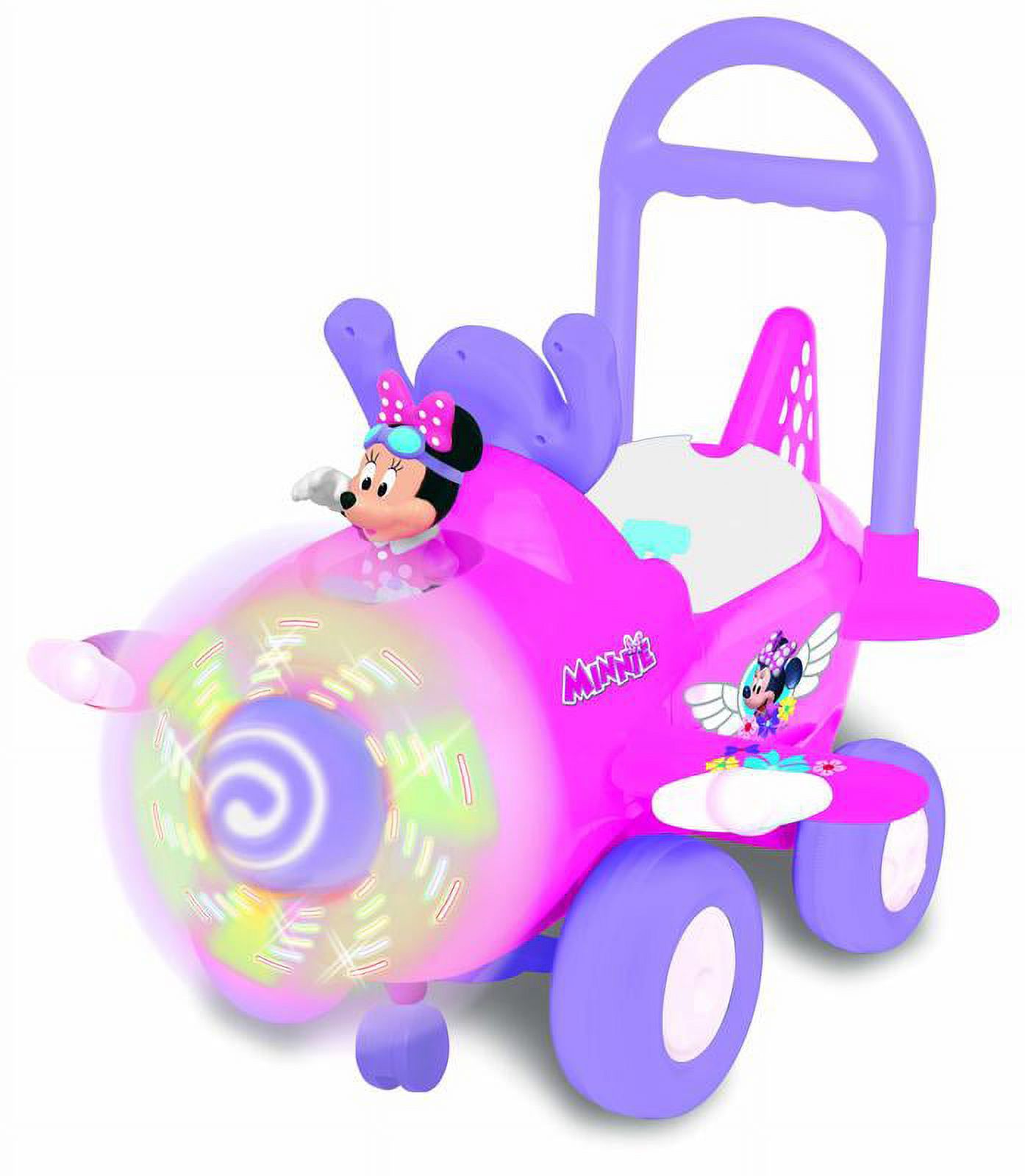 Disney Deluxe Minnie Mouse Plane Activity Ride-on with Lights and Sounds - image 5 of 8