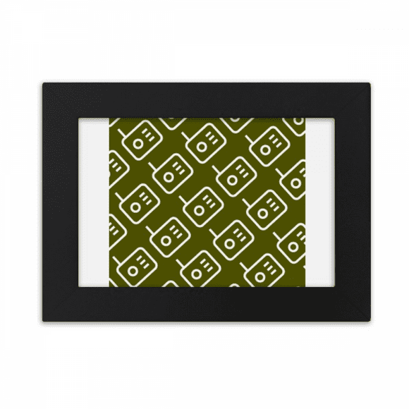 Radio Explains Seal Patterns Desktop Photo Frame Ornaments Picture Art Painting