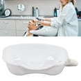 thumbnail image 4 of Hair Washing Basin, Lightweight Expandable Pipe Shampoo Tray White  For Home, 4 of 8