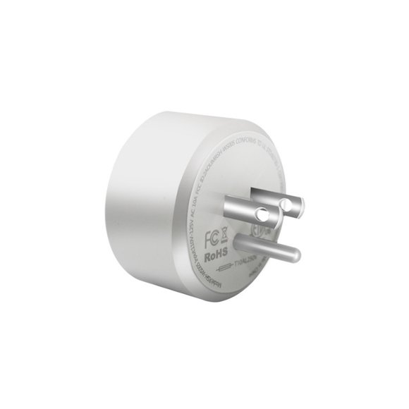 FixtureDisplays® Wi-Fi Mini Socket Outlet Works with Alexa & Echo dot & Goolge Home, Wireless Control Your Devices for Household Appliances, FCC ETL Listed 18185
