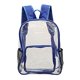 thumbnail image 3 of Mochila Jinwen Transparente para Libros Senderismo Azul 40 cm x 30 cm x 13 cm, 3 of 8