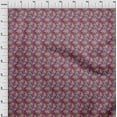 thumbnail image 4 of oneOone Viscose Jersey Pink Fabric Floral Sewing Fabric By The Yard Printed Diy Clothing Sewing Supplies 60 Inch Wide, 4 of 5