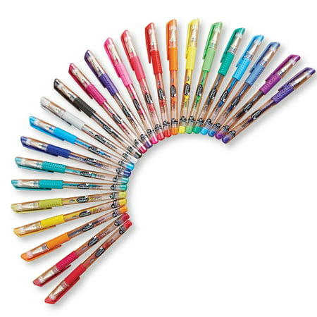 Girls 24 ct Premium Gel Pens for Adult Coloring Books -
