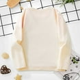 thumbnail image 3 of Kiijoy Long Sleeve T-Shirt for Girls Cotton Graphic Tee Casual Crewneck T Shirt, Sizes 3-4, 3 of 7
