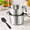 2000ML, variant on 3500ML 3.1qt Double Boiler Melting Pot with 4.5qt Stainless Steel Pot