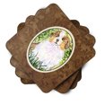 thumbnail image 2 of Carolines Treasures SS8844FC Australian Shepherd Foam Coaster Set of 4 3 1/2 x 3 1/2 multicolor, 2 of 3