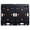 Black 0, variant on 2Pcs Heavy Duty Interlocking Moving Dolly for Furniture Boxes, 330 Lbs Capacity Each, 23.6 x 15.7 inch Plastic Rolling Mover with 4 Wheels for Couch Appliances, Black