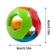 thumbnail image 5 of Pelota sonajero para bebé | Juguete colorido con sonido para el desarrollo | Mancuerna sensorial para recién nacidos, ideal para desarrollar el cerebro y la capacidad de agarre, 5 of 6