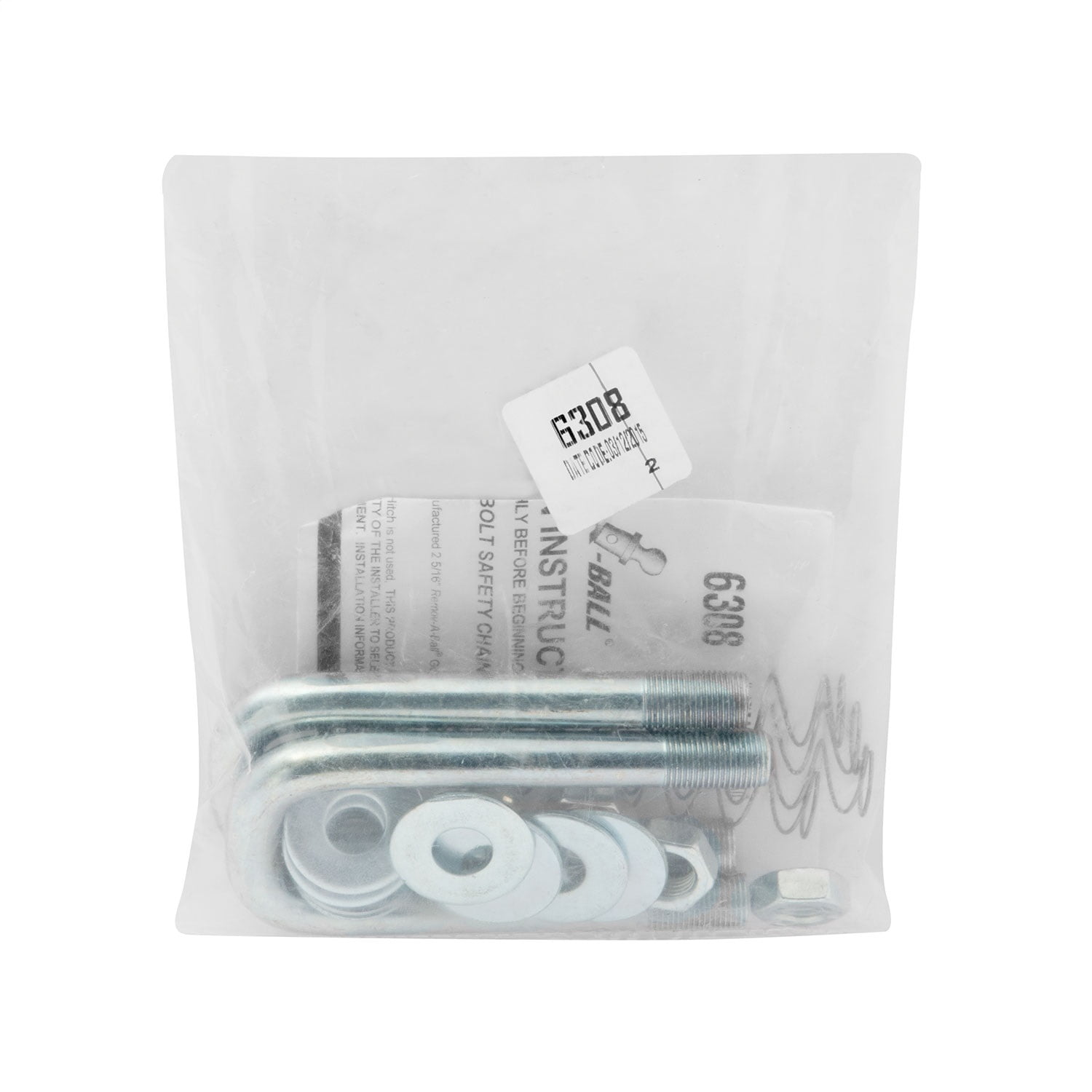 Draw-Tite 6308 U-Bolt Safety Chain Kit