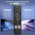 thumbnail image 2 of Voice Remote Control for Philips-TV-Remote-Replacement,for Philips Google Smart TVs URMT26CND002, 2 of 8