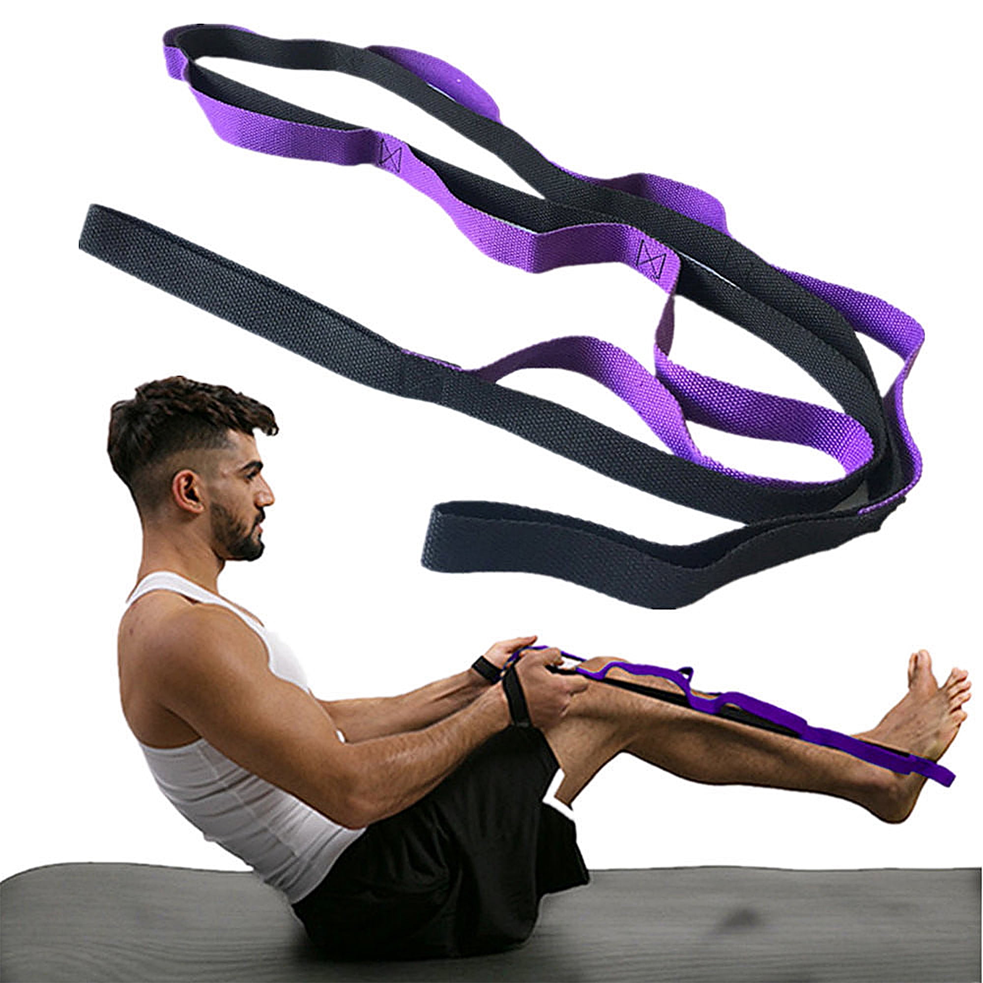 Details about   Elastic Yoga Belt Resistance Band Home Fitness Pilates Stretching Belt Rope N# 