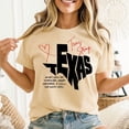 thumbnail image 3 of Texas Stronger Than Storm Support Community Pray For Texas T-Shirt, Men's And Women's Graphic Tee 100% Cotton by TBun, Full Sizes S-5XL, 3 of 5