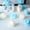 White Blue, variant on LINLIN Rose Flower String Lights, 3M 20LED Romantic Flower Fairy Lights Battery Powered for Valentine's Day Wedding Party Mother's Day Indoor Outdoor Bedroom Christmas Decorations