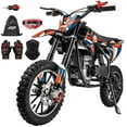 thumbnail image 3 of FRP FX40 Kids Dirt Bike, 40cc 4-Stroke Gas Powered Dirt Bike for Kids, Pull Start, Dual Disc Brakes, EPA Certified, 20MPH, Includes Goggles & Gloves - Red, 3 of 8