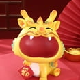 thumbnail image 3 of Dragon Year Gift Crafts Storage Money Jar Cartoon Piggy Bank Resin Ornament Zodiac Model, 3 of 11