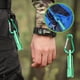 thumbnail image 1 of Mini linterna LED de aleación de aluminio Luz fuerte | Llavero portátil Luz para senderismo al aire libre, campamento, uso doméstico de emergencia | Ligero 16 g | 6.5x3cm | Azul | 4 pilas LR4, 1 of 6