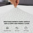 thumbnail image 3 of Hawsaiy 3 Inch Memory Foam Mattress Topper,Gel-Infused Cooling Bed Topper,Pressure Relief,CertiPUR-US Certified,King, 3 of 9