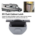 thumbnail image 4 of Push Gabinet Latch, Diseño Moderno, Cerraduras De Armario Sin Llave Para RV, Pestillo De Empuje De Cajón, Adecuado Para Varios Vehículos Recreativos, Yates, Autocaravanas, 4 of 7