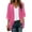 1# Hot Pink cheap stuff under 5 dollars, variant on Dyegold Kimonos For Women Boho Fall Fashion 2023 Open Front Cardigans Tops Casual Chiffon Lightweight 3/4 Sleeve Coverups