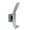 Satin Finish Stainless Steel, variant on Bobrick B-682 6-1/2" Double Metal Coat Hook - Stainless Steel