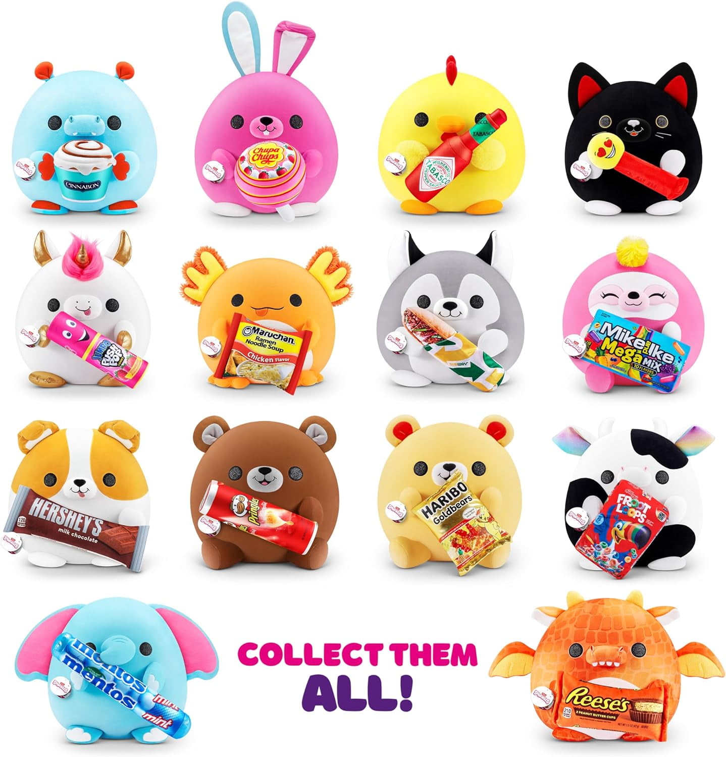 でおすすめアイテム。 14 Sized Super Dog Husky Snackles ZURU inch for Toy Plush イヤリング・ノンホールピアス